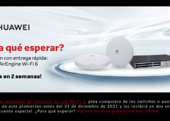 Promoción con entrega rápida: Switch + AirEngine Wi-Fi 6 con entrega en 2 semanas. ¿Para qué esperar?