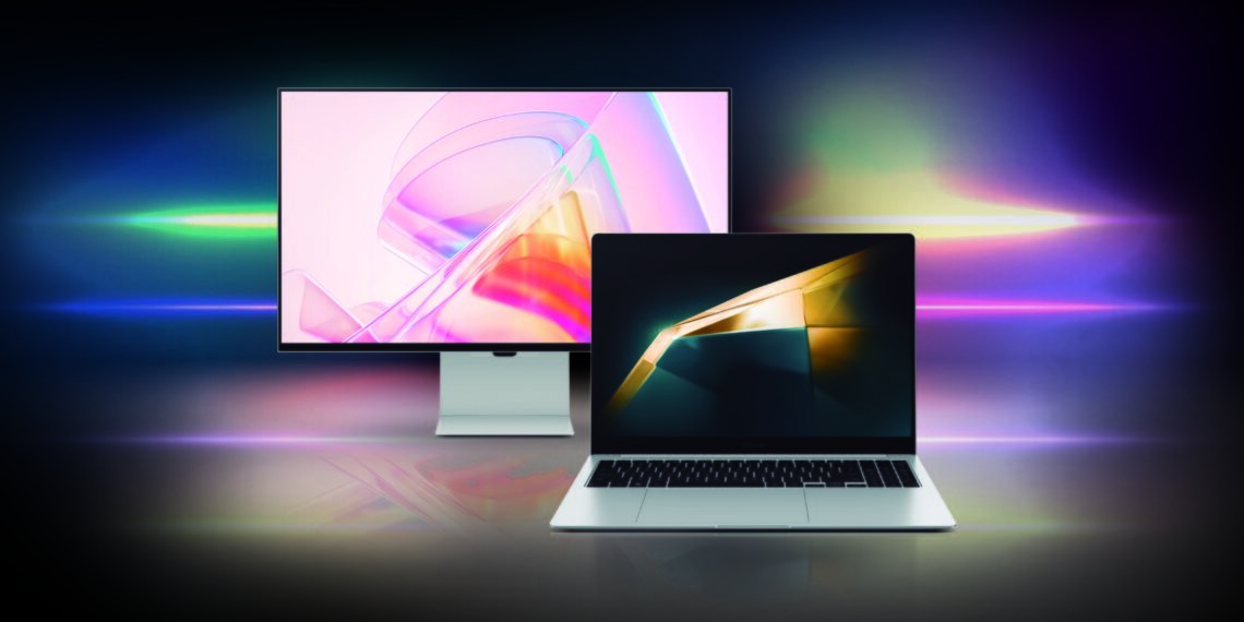 Sumerge a tu empresa en un mar de experiencias productivas con ViewFinity S9 5K y Galaxy Book4