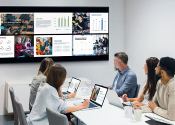 La nueva pantalla gigante de Samsung, prototipo de espacios de reuniones modernos